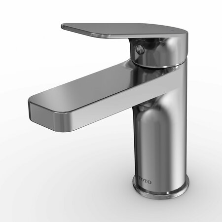 Toto Oberon S Single Handle 0.5 GPM High-Efficiency Bathroom Sink Faucet Polished Chrome TL363SDA05R#CP